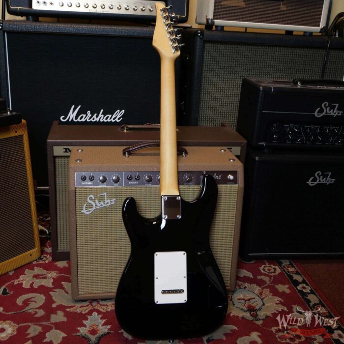 Suhr Classic S HSS Quater-Sawn Maple Neck with Indian Rosewood Board Black - Image 9