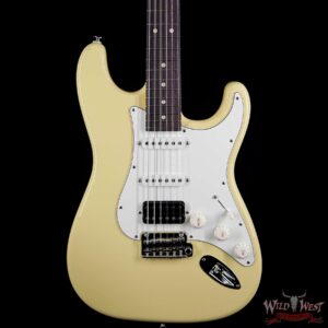 Suhr Classic S (Classic Pro) HSS Maple Neck Rosewood Fingerboard Vintage Yellow - Image 3