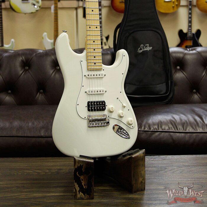 Suhr Classic S (Classic Pro) HSS Maple Neck & Fingerboard Olympic White - Image 10