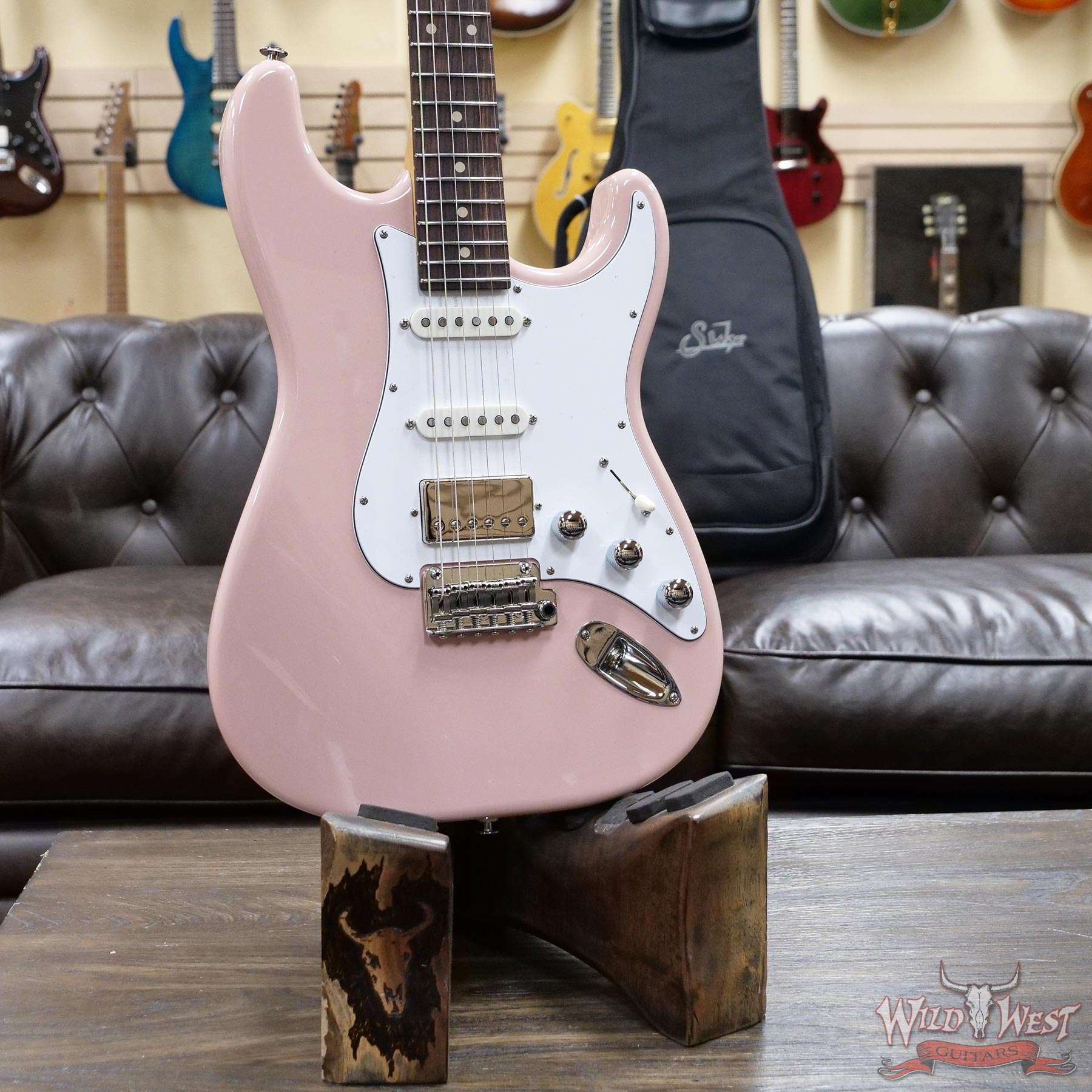 suhr-js9x9u-d2__wwg.jpg Suhr Custom Classic S HSS Rosewood Fingerboard Matching Color Headstock Shell Pink - Image 8