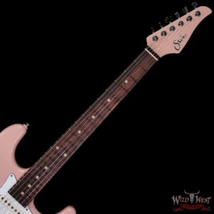 Suhr Custom Classic S HSS Rosewood Fingerboard Matching Color Headstock Shell Pink - Image 4
