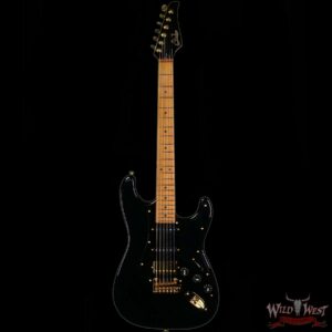 Suhr Mateus Asato Signature Series Guitar Classic S HSS 3A Roasted Birdseye Maple Black Gloss - Image 8