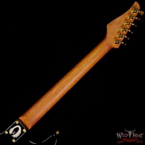 Suhr Mateus Asato Signature Series Guitar Classic S HSS 3A Roasted Birdseye Maple Black Gloss - Image 11