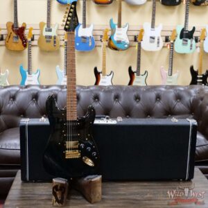 Suhr Mateus Asato Signature Series Guitar Classic S HSS 3A Roasted Birdseye Maple Black Gloss - Image 6