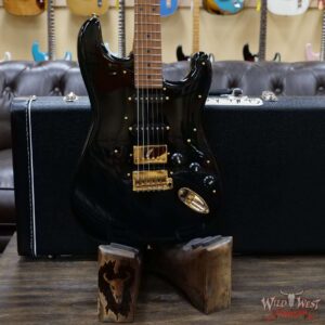 Suhr Mateus Asato Signature Series Guitar Classic S HSS 3A Roasted Birdseye Maple Black Gloss - Image 8