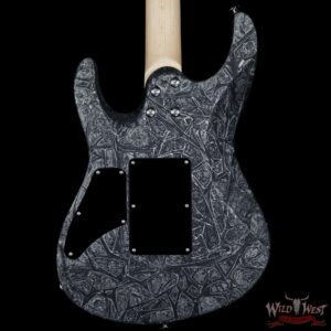 Suhr Modern Alder HH Floyd Ebony Fretboard Reverse Head Charcoal Web - Image 7