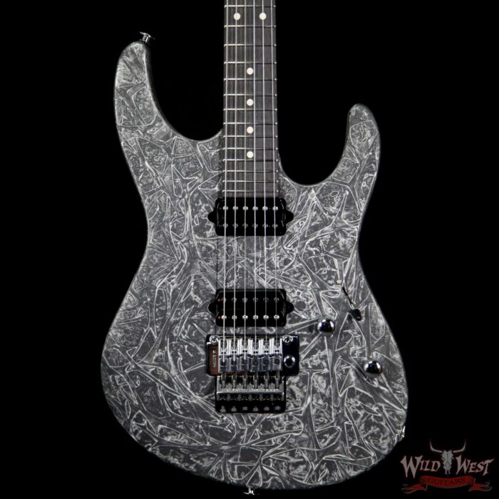 Suhr Modern Alder HH Floyd Ebony Fretboard Reverse Head Charcoal Web - Image 3