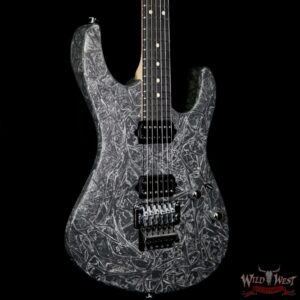 Suhr Modern Alder HH Floyd Ebony Fretboard Reverse Head Charcoal Web - Image 4