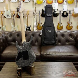 Suhr Modern Alder HH Floyd Ebony Fretboard Reverse Head Charcoal Web - Image 14