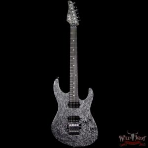 Suhr Modern Alder HH Floyd Ebony Fretboard Reverse Head Charcoal Web - Image 5