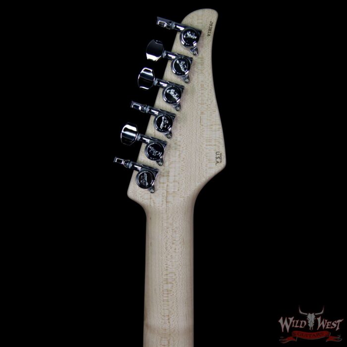 Suhr Modern Alder HH Floyd Ebony Fretboard Reverse Head Charcoal Web - Image 10