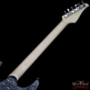 Suhr Modern Alder HH Floyd Ebony Fretboard Reverse Head Charcoal Web - Image 11