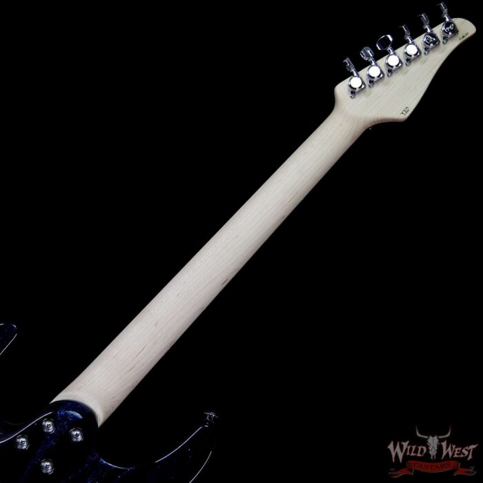 Suhr Modern Alder HH Floyd Ebony Fretboard Blue Sparkle Drip - Image 11