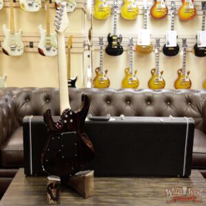 Suhr Modern Alder HH Floyd Ebony Fretboard Red Sparkle Drip - Image 14