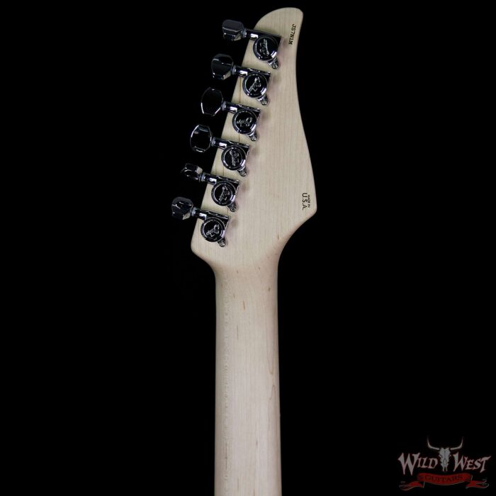 Suhr Modern Alder HH Floyd Ebony Fretboard Red Sparkle Drip - Image 10