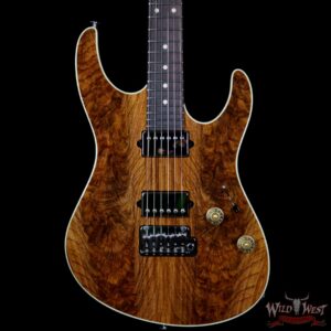 Suhr Modern HH Guatamalan Rosewood Top Basswood Body Roasted Birdseye Maple Neck Natural - Image 3