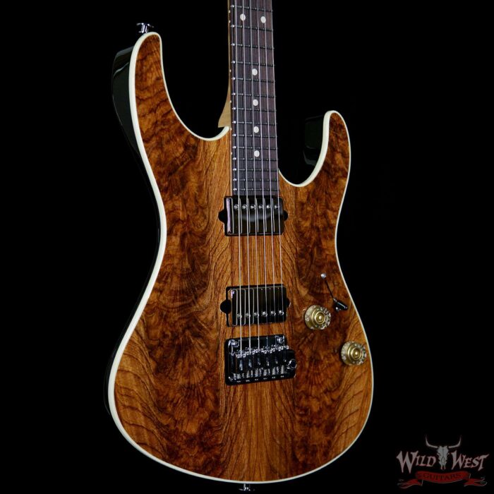 Suhr Modern HH Guatamalan Rosewood Top Basswood Body Roasted Birdseye Maple Neck Natural - Image 4