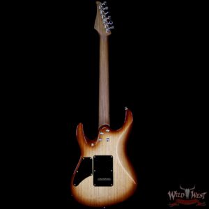 Suhr Modern Swamp Ash HH Pau Ferro Neck with Macassar Ebony Fretboard Natural Burst - Image 6