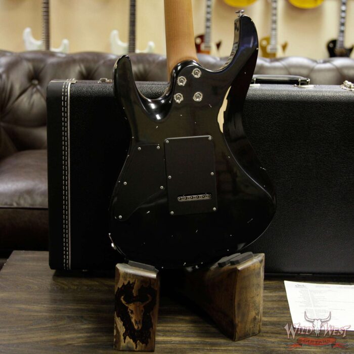 Suhr Modern Antique HSH Medium Blower Switch Aged Roasted Quarter-sawn Maple Neck 2 Tone Tobacco Burst - Image 11