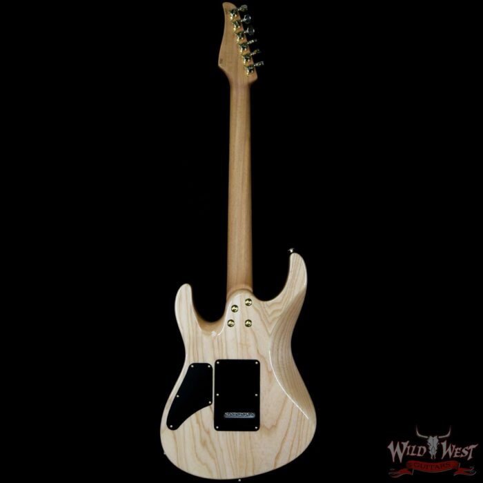 Suhr Modern HSH Burl Buckeye Top Ebony Fretboard Natural - Image 6