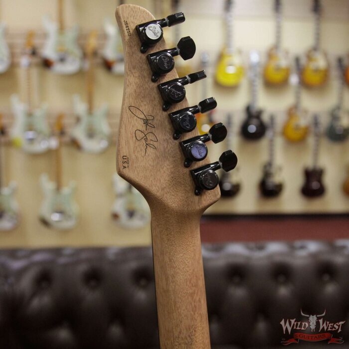 Suhr Select Custom Modern Carve Top HSH 1-Piece Lacewood Top Cedar Body Cherry Burst - Image 12