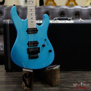 Suhr Custom Modern HH Gotoh Floyd Revers Headstock Maple Neck Blue Chill - Image 12
