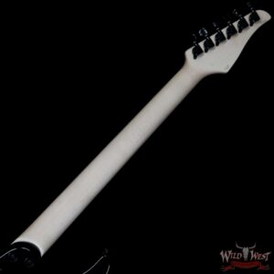Suhr Modern HH Flame Maple Top Swamp Ash Body Ebony Fretboard Gotoh Floyd Bridge Trans Black - Image 9