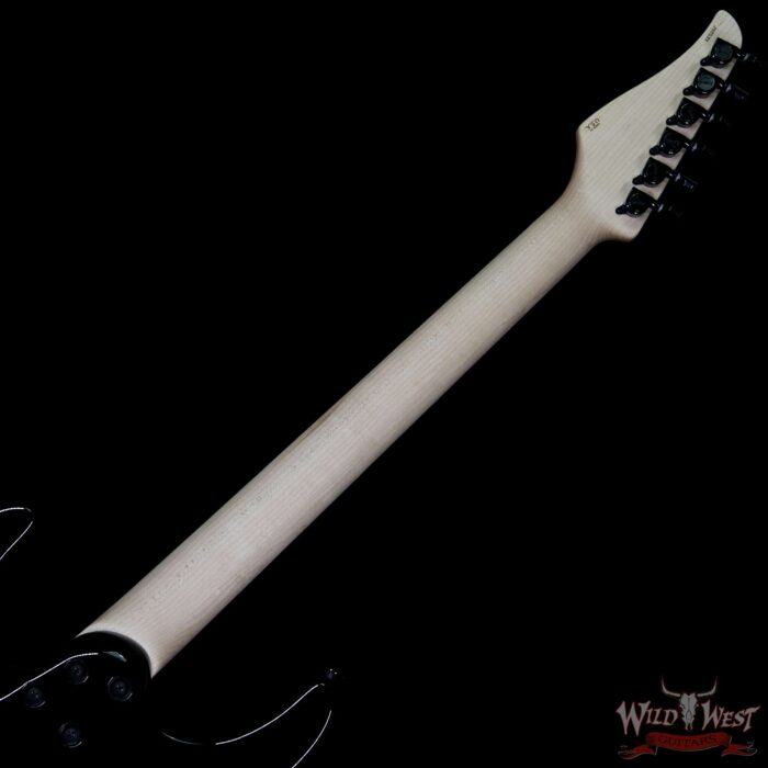 Suhr Modern HSH Flame Top Basswood Body Quartersawn Maple Neck Pau Ferro Fretboard Trans Blue Burst - Image 11
