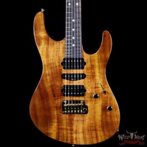 Suhr Modern HSH Koa Body Roasted Maple Neck Indian Rosewood Fretboard Natural - Image 3