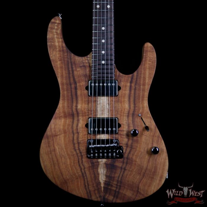 Suhr Modern HH Koa Top Indian Rosewood Fingerboard Satin Finish Natural - Image 3