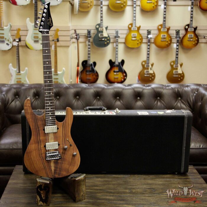 Suhr Modern HH Koa Top Indian Rosewood Fingerboard Satin Finish Natural - Image 11