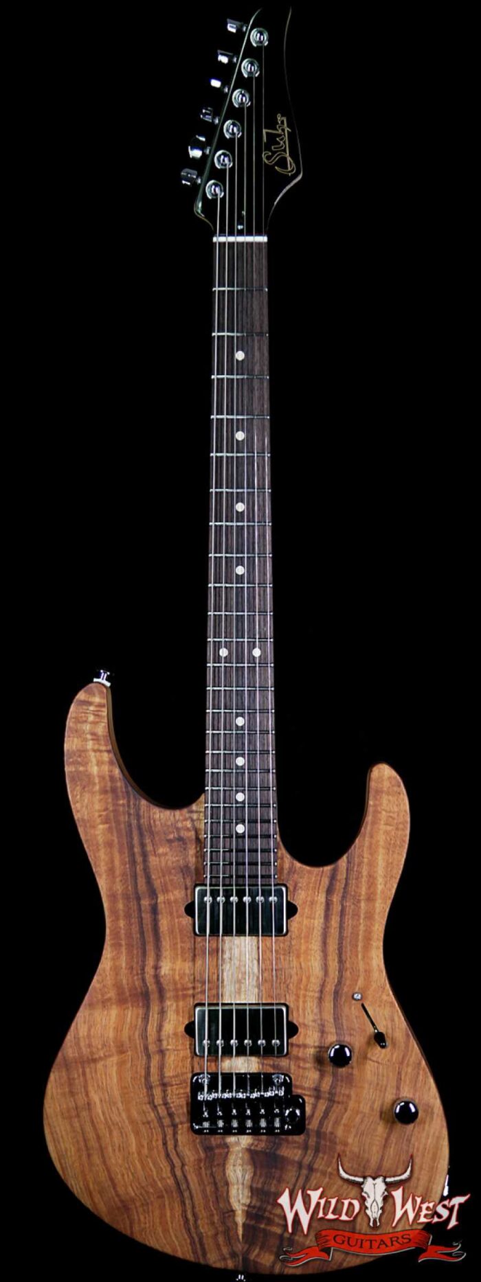 Suhr Modern HH Koa Top Indian Rosewood Fingerboard Satin Finish Natural - Image 1