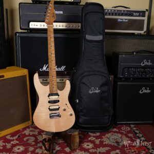 Suhr 2020 Limited Edition Modern HSH Satin Flame Top Honey Natural - Image 6