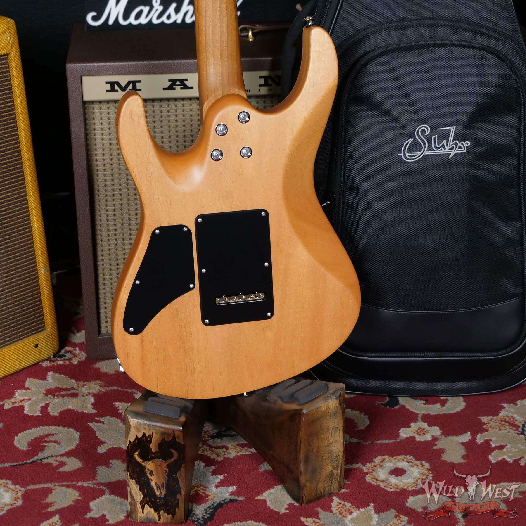 suhr-modernltdsatin-js1k9g-d4__wwg.jpg Suhr 2020 Limited Edition Modern HSH Satin Flame Top Honey Natural - Image 11