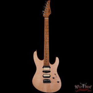 Suhr 2020 Limited Edition Modern HSH Satin Flame Top Honey Natural - Image 3