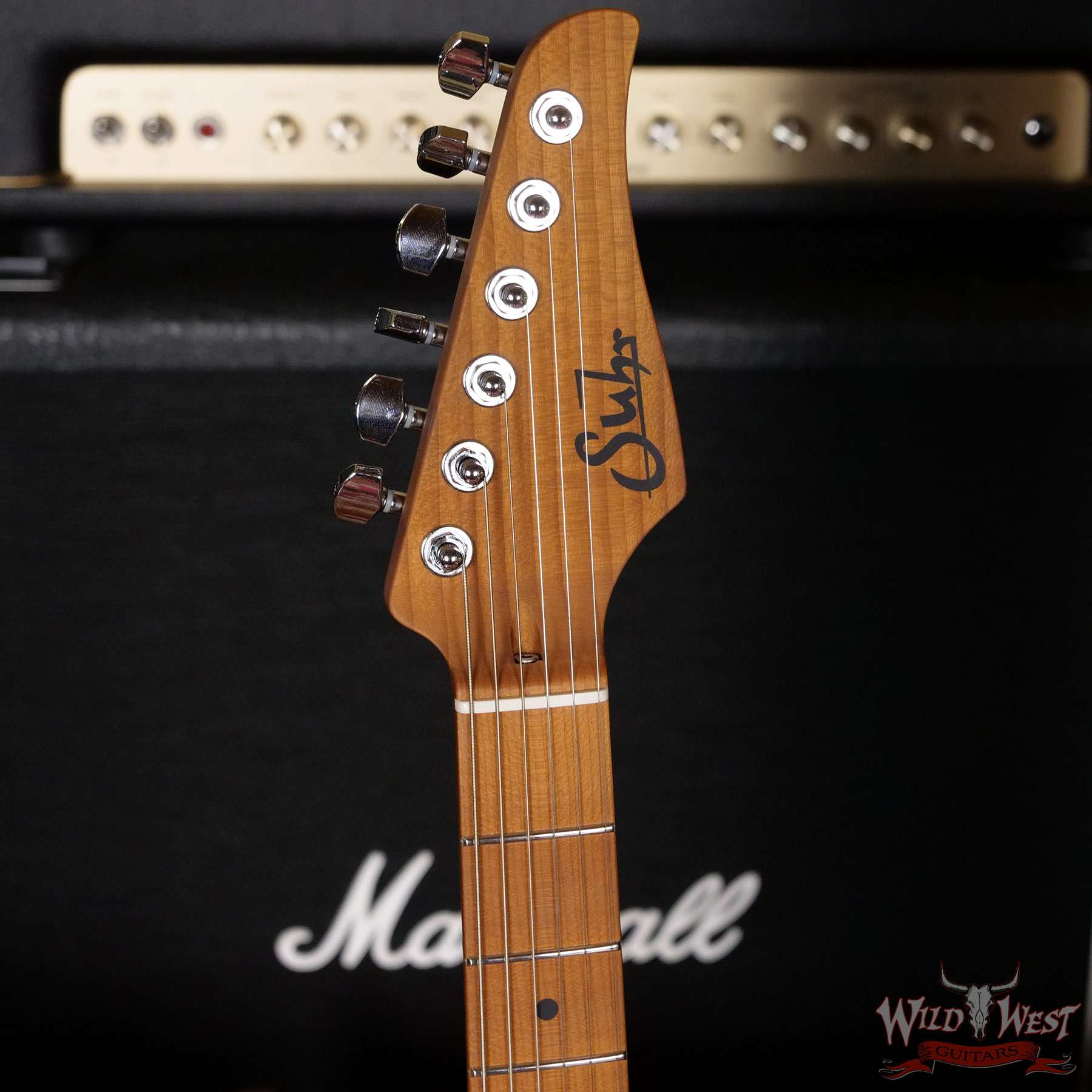suhr-modernltdsatin-js1k9g-hf__wwg.jpg Suhr 2020 Limited Edition Modern HSH Satin Flame Top Honey Natural - Image 7