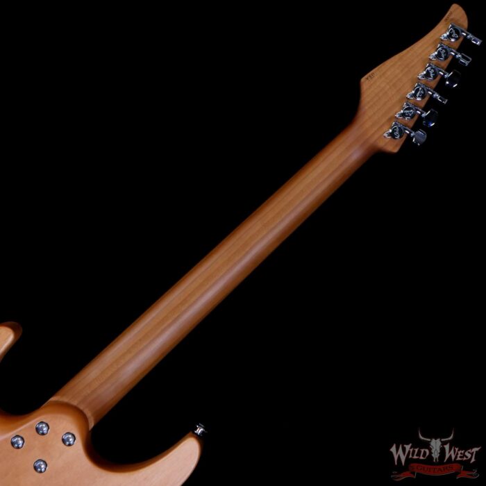 Suhr 2020 Limited Edition Modern HSH Satin Flame Top Honey Natural - Image 5