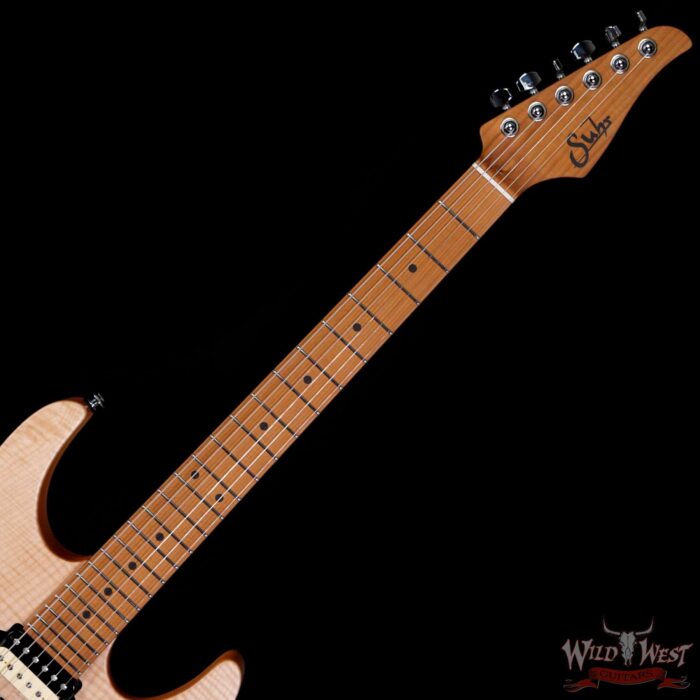 Suhr 2020 Limited Edition Modern HSH Satin Flame Top Honey Natural - Image 4