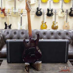 Suhr Custom Modern Set Neck HSH Flame Top Mahogany Neck Indian Rosewood Board Rasberry Burst (Custom Color) Blower Switch - Image 10