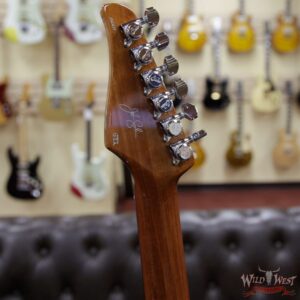 Suhr Custom Modern Set Neck HSH Flame Top Mahogany Neck Indian Rosewood Board Rasberry Burst (Custom Color) Blower Switch - Image 11