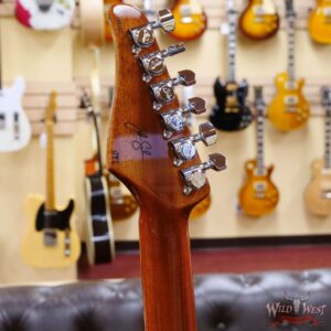 Suhr Custom Modern Set Neck HSH Flame Maple Top Indian Rosewood Fingerboard Trans Purple w/ Blower Switch - Image 6