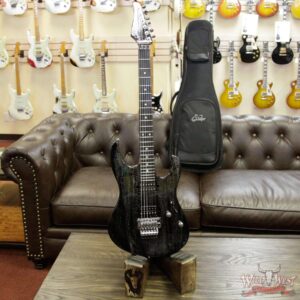 Suhr Modern Alder HH Floyd Ebony Fretboard Silver Sparkle Drip - Image 12