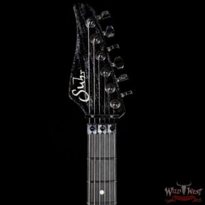 Suhr Modern Alder HH Floyd Ebony Fretboard Silver Sparkle Drip - Image 8