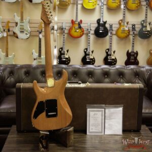 Suhr Select Custom Standard Arch Top HH 1-Piece Lacewood Top Cedar Body Cherry Burst - Image 11