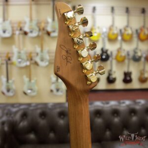 Suhr Select Custom Standard Arch Top HH 1-Piece Lacewood Top Cedar Body Cherry Burst - Image 12