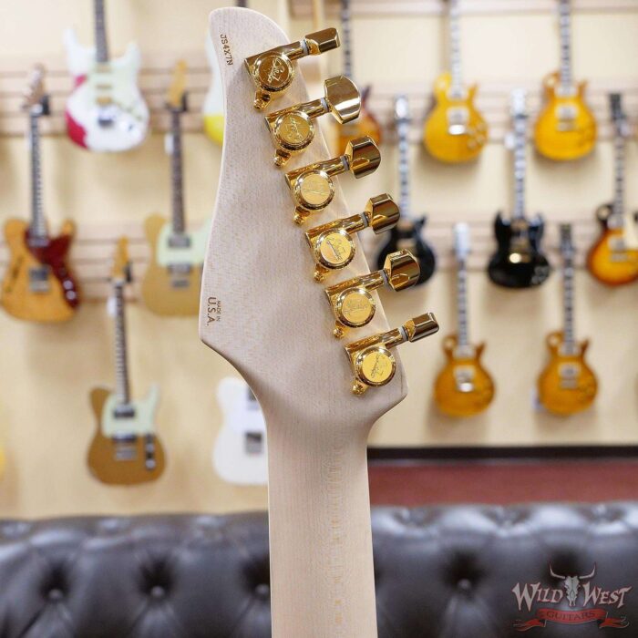 Suhr Custom Standard Carve Top HSH Hand-Selected Flame Maple w/ Alder Indian Rosewood Fingerboard Bengal - Image 6