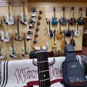 Suhr Custom Classic S Antique SH Rear Rout Indian Rosewood Fingerboard 2 Tone Tobacco Burst 7.35 LBS - Image 7