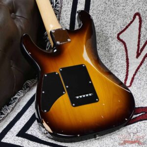 Suhr Custom Classic S Antique SH Rear Rout Indian Rosewood Fingerboard 2 Tone Tobacco Burst 7.35 LBS - Image 9