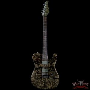 2016 Suhr Classic T 24 Buckeye Burl Top Cocobolo Fingerboard Natural - Image 4