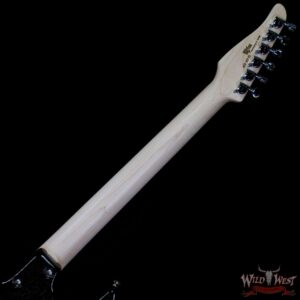 2020 Tom Anderson Am Pro HSS Maple Neck Rosewood Fingerboard Black w/ White Dog Hair - Image 5